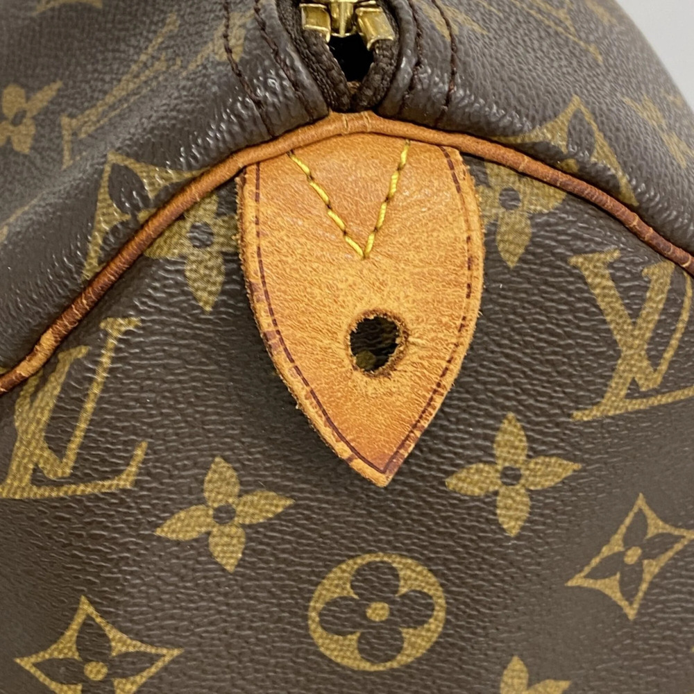 LOUIS VUITTON Brown Monogram Speedy 40 Bag - Picture 8 of 12
